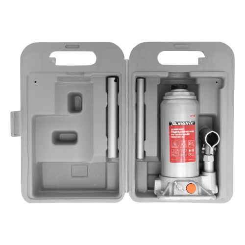 домкрат гидравлический бутылочный matrix 5 т 197-382 фото 6