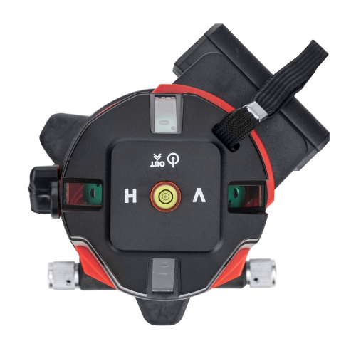 лазерный уровень mtx crl-30g 30 м зеленый луч, аккумулятор li 2400 mah фото 8