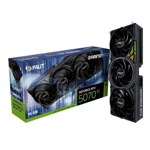 видеокарта palit geforce rtx 5070 ti gamingpro v1 16gb gddr7 фото 4