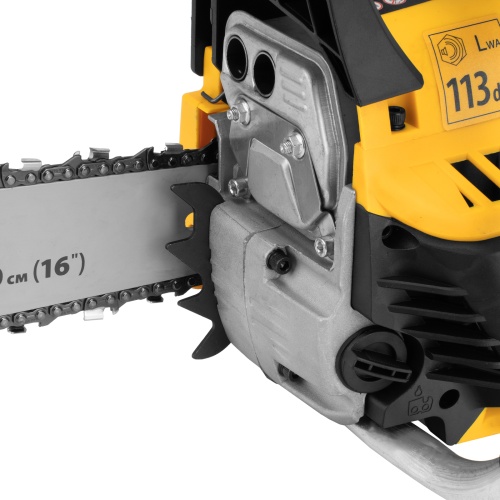 пила цепная бензиновая denzel 95236 ds-4516 мощностью 2.5 лс фото 3