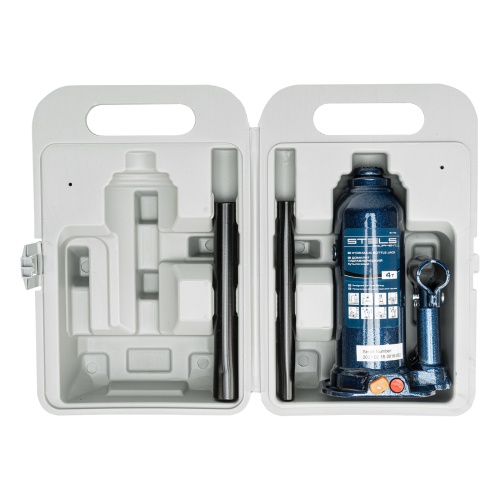 домкрат гидравлический бутылочный stels 4 т 188-363 фото 6