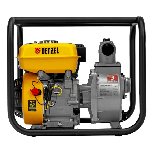 мотопомпа бензиновая для чистой воды denzel px-50 7 лс фото 9