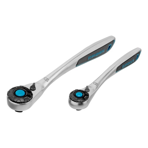 набор инструментов gross 14149 82 предметов 1/2", 1/4" c ключем-трещеткой из стали crv фото 5