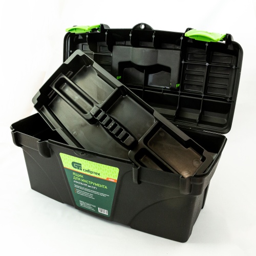 пластиковый ящик для инструмента сибртех 16" фото 4