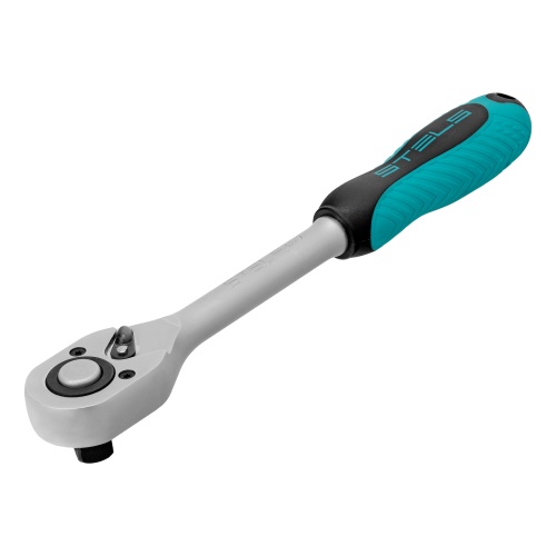 набор торцевых головок с трещоткой stels 13576 1/2" и 1/4" 68 предметов фото 7