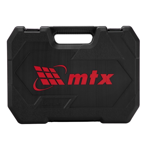 набор инструментов mtx 1/2", 1/4" 82 предмета пластиковый кейс фото 5