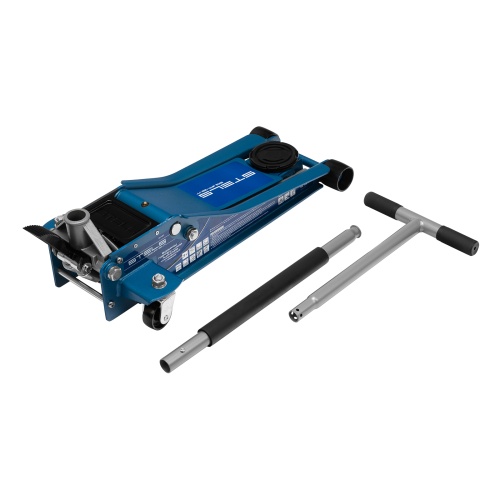 домкрат гидравлический подкатной stels 3 т 75-505 мм профессиональный фото 4