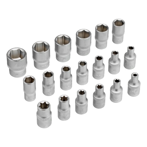 набор инструментов stels 57 предметов 1/4" фото 2