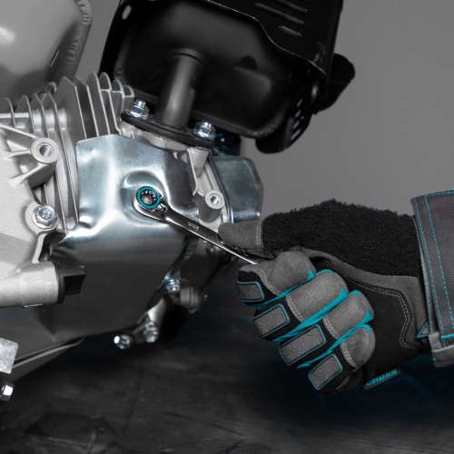 набор ключей комбинированных с трещоткой gross 14892 8-19 мм 7 шт реверсивные фото 2