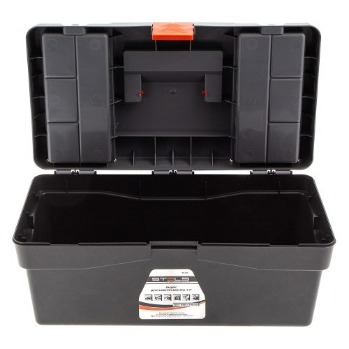 пластиковый ящик для инструмента stels 17" фото 2