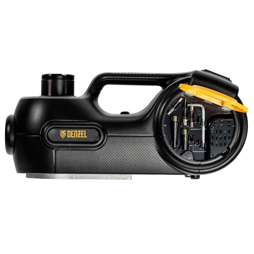 домкрат электрогидравлический denzel 51190 3 в 1 1,5 т с гайковертом фото 4