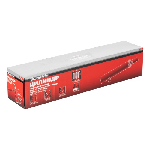 цилиндр гидравлический matrix 10 т для растяжки фото 2