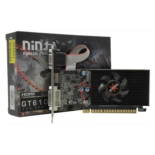 видеокарта sinotex ninja geforce gt 610 2gb pcie 48sp crt (nf61np023f) фото 3