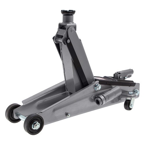 домкрат гидравлический подкатной matrix 3 т 150-530 мм фото 7