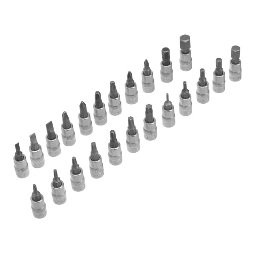 набор инструментов сибртех 56 предметов 1/4" фото 7