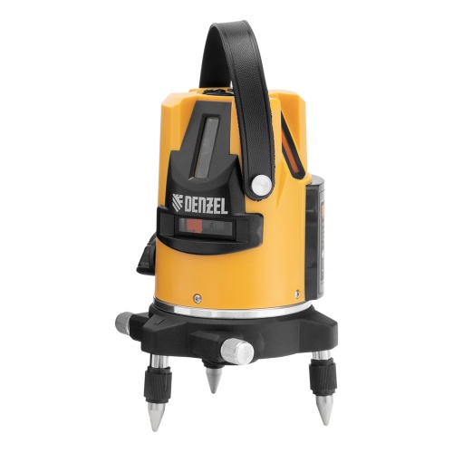 уровень лазерный denzel lx3 red 10 м фото 9