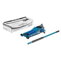 домкрат гидравлический подкатной stels 3 т  75-515 мм профессиональный