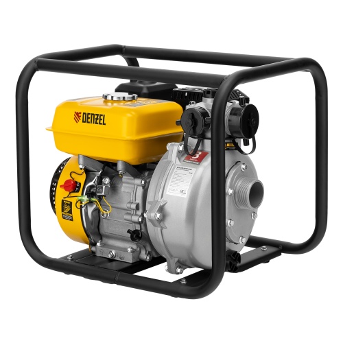 мотопомпа бензиновая высоконапорная denzel px-50h 7 лс фото 10