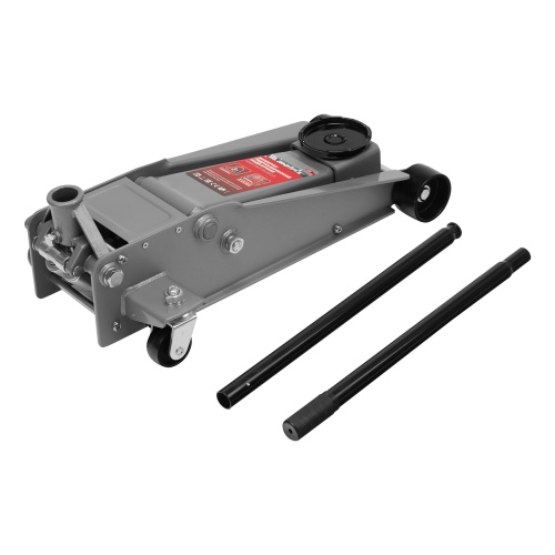 домкрат гидравлический подкатной matrix quick 3 т профессиональный фото 5