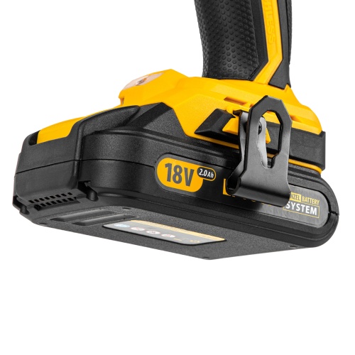 дрель-шуруповерт аккумуляторная denzel bldl-ib-18-02 18в 26121 фото 3