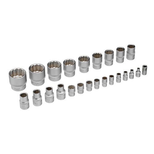 набор инструментов stels 14116 76 предметов 1/2", 1/4", 12 гранные головки фото 4