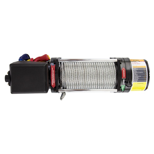 лебедка автомобильная электрическая denzel lb-3000 3400 вт фото 7