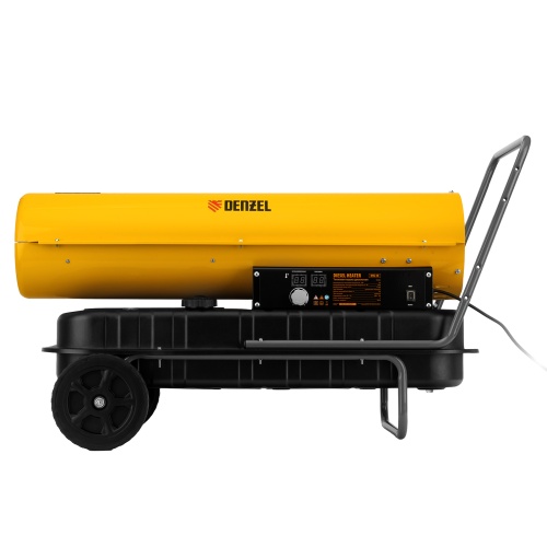 дизельная тепловая пушка denzel dhg-50 50000вт 1100 м3/ч прямой нагрев фото 2