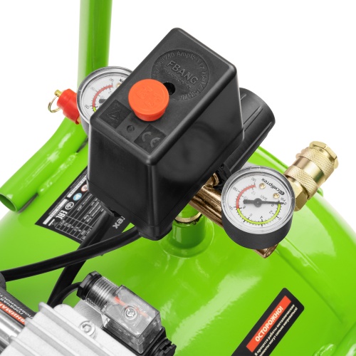 компрессор безмаслянный сибртех мб 2000/50 фото 2