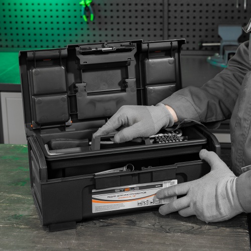 ящик для инструментов усиленный stels 16" фото 3