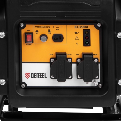 генератор инверторный denzel gt-3500if 94705 3500 вт фото 4