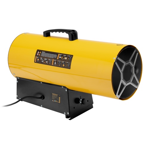 газовая тепловая пушка denzel ghg-50 50000вт 1400 м3/ч пропан-бутан фото 2