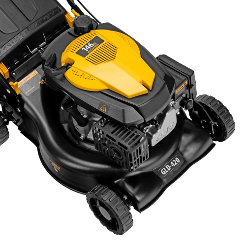 газонокосилка бензиновая denzel gld-420 фото 3