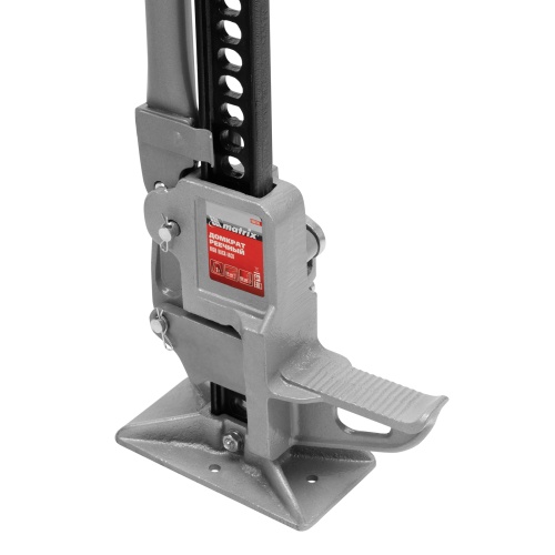 домкрат реечный matrix 505155 high jack 3 т подъем 115-660 мм фото 5