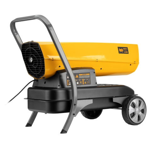 дизельная тепловая пушка denzel dhg-45i 45000вт 1000 м3/ч прямой нагрев, электронный термостат фото 10