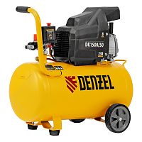 компрессор воздушный denzel dk1500/50 х-pro