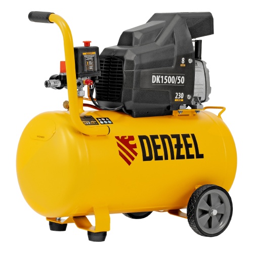 компрессор воздушный denzel dk1500/50 х-pro