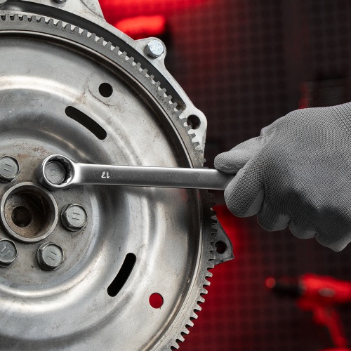 набор ключей комбинированных matrix 6-32 мм 25 шт матовый хром фото 4