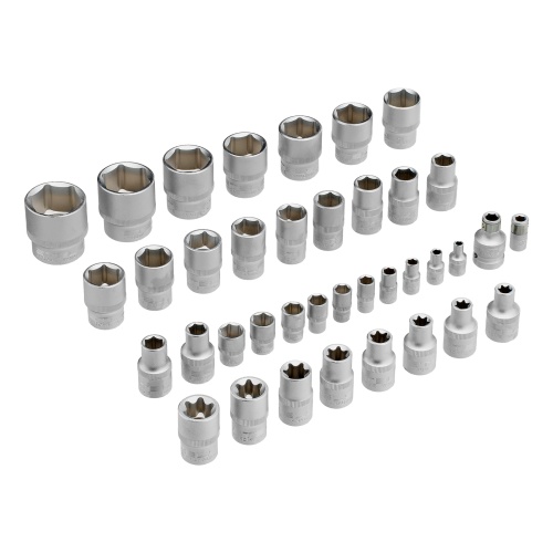 набор инструментов stels 14112 119 предметов 1/4", 1/2" в кейсе фото 4