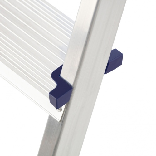 стремянка алюминиевая сибртех универсал 6 ступеней с органайзером 97896 фото 6