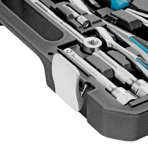 набор инструментов gross 14148 78 предметов 1/2", 1/4" фото 6