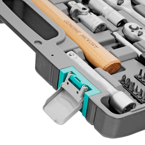 набор инструментов stels 14104 76 предметов 1/2", 1/4" в кейсе фото 6