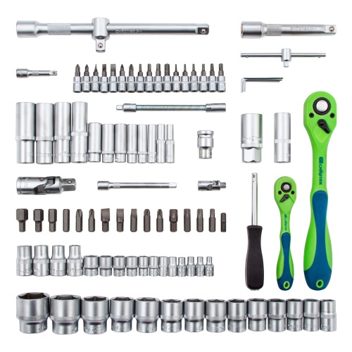 набор инструментов сибртех 94 предмета 1/2", 1/4" фото 7