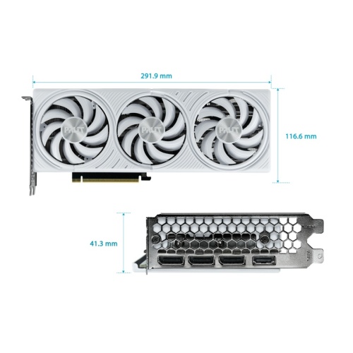 видеокарта palit geforce rtx 5070 white oc 12gb gddr7 фото 3