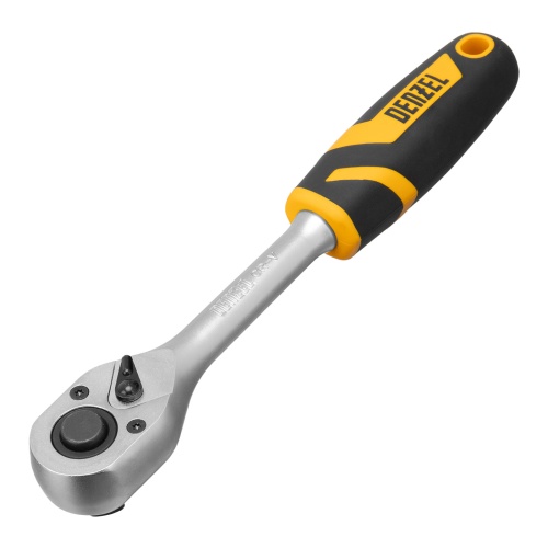 набор инструментов denzel 1/2" 1/4" crv s2 100 предметов пластиковый кейс фото 5