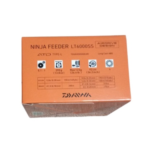 Рыболовная катушка Daiwa 23 Ninja Feder LT6000SS фото 2