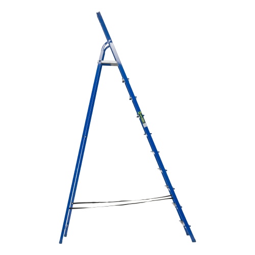 стремянка сибртех 10 ступеней стальной профиль / алюминиевые ступени 97960 фото 8