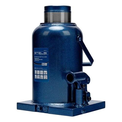 домкрат гидравлический бутылочный stels 50 т 280-450 мм фото 7