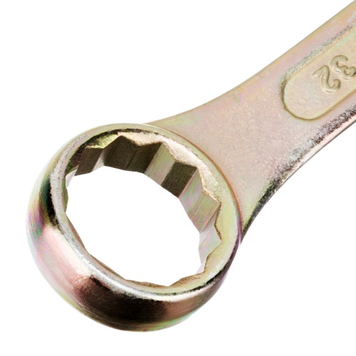 набор ключей комбинированный сибртех 6-32 мм 26шт, желтый цинк фото 7