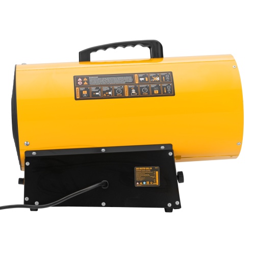 газовая тепловая пушка denzel ghg-30 30000вт 900 м3/ч пропан-бутан фото 4