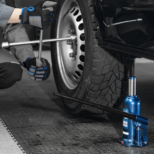 домкрат гидравлический бутылочный stels 5 т 207-404 фото 3